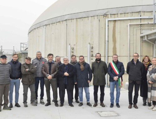 Granlatte-Granarolo inaugura uno dei primi impianti di biometano agricolo in Italia