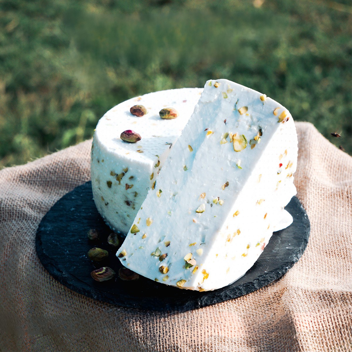 formaggio-fresco-tagliato-pistacchio