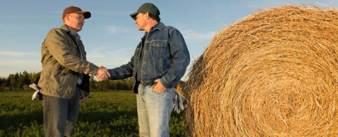 agricoltori - accordo - campo