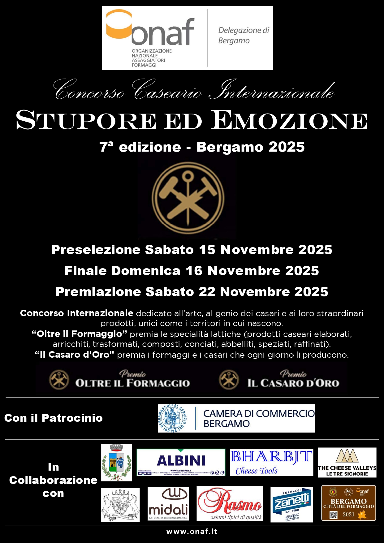 Locandina ONAF - Stupore ed Emozione