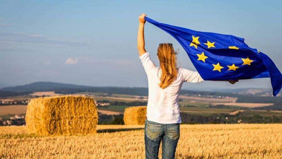 agricoltura-europa-bandiera